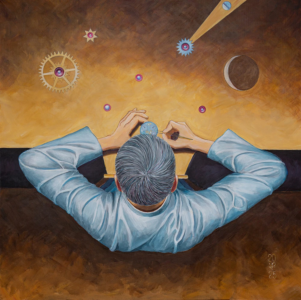 Thinking of the time‘s birth