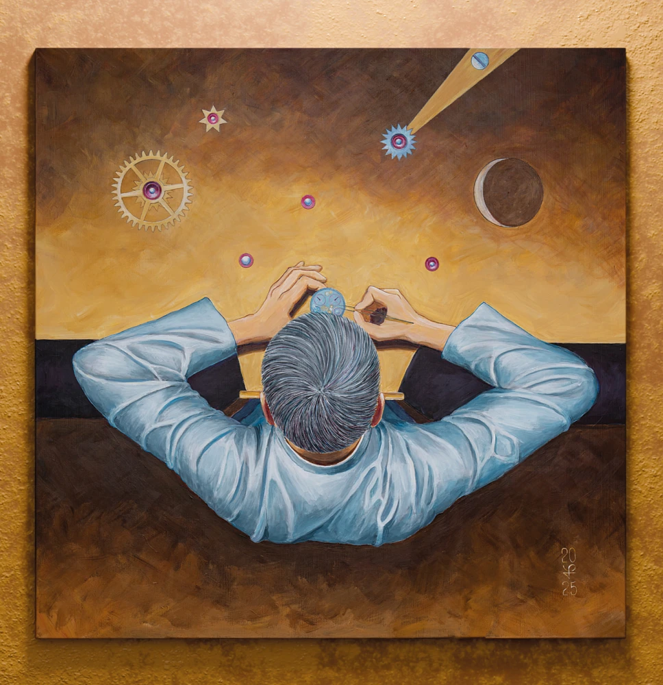 Thinking of the time‘s birth