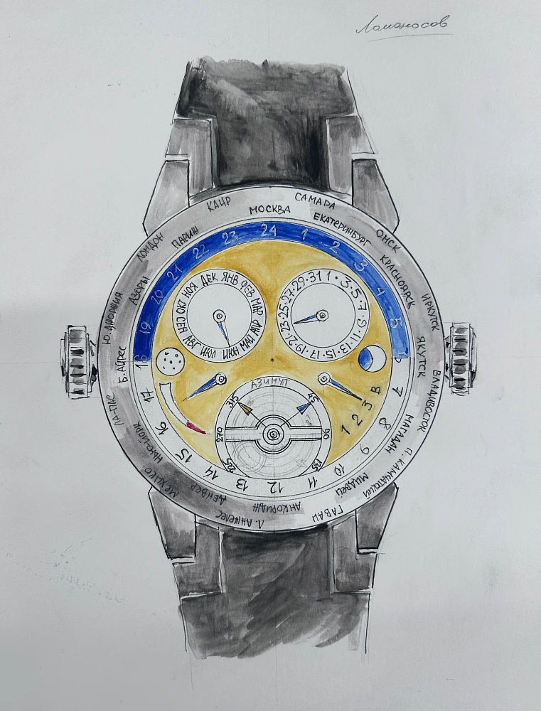 Joker Triple Complication Watch