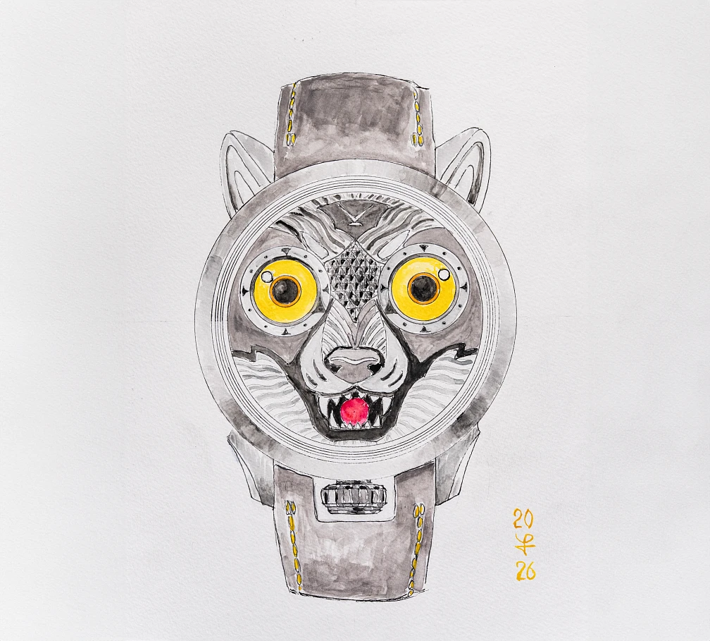 Unique Graphic Piece of Art ‘Wolf’ Was Sold at the Phillips Charity Auction