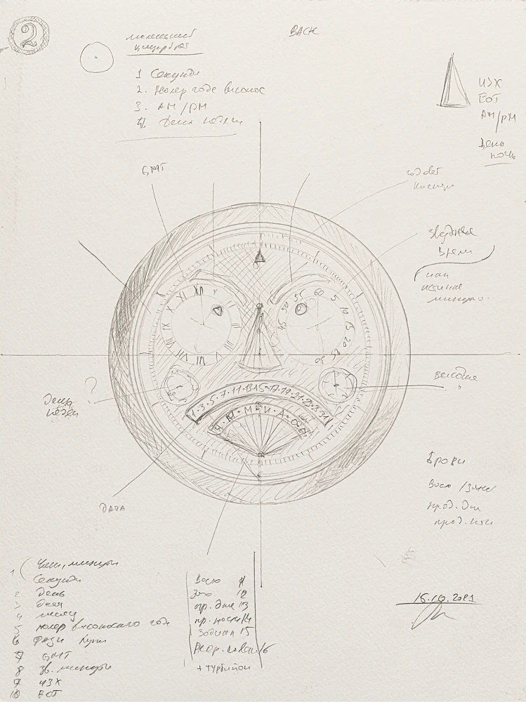 King of Watchmaking Watch (Reverse Side)